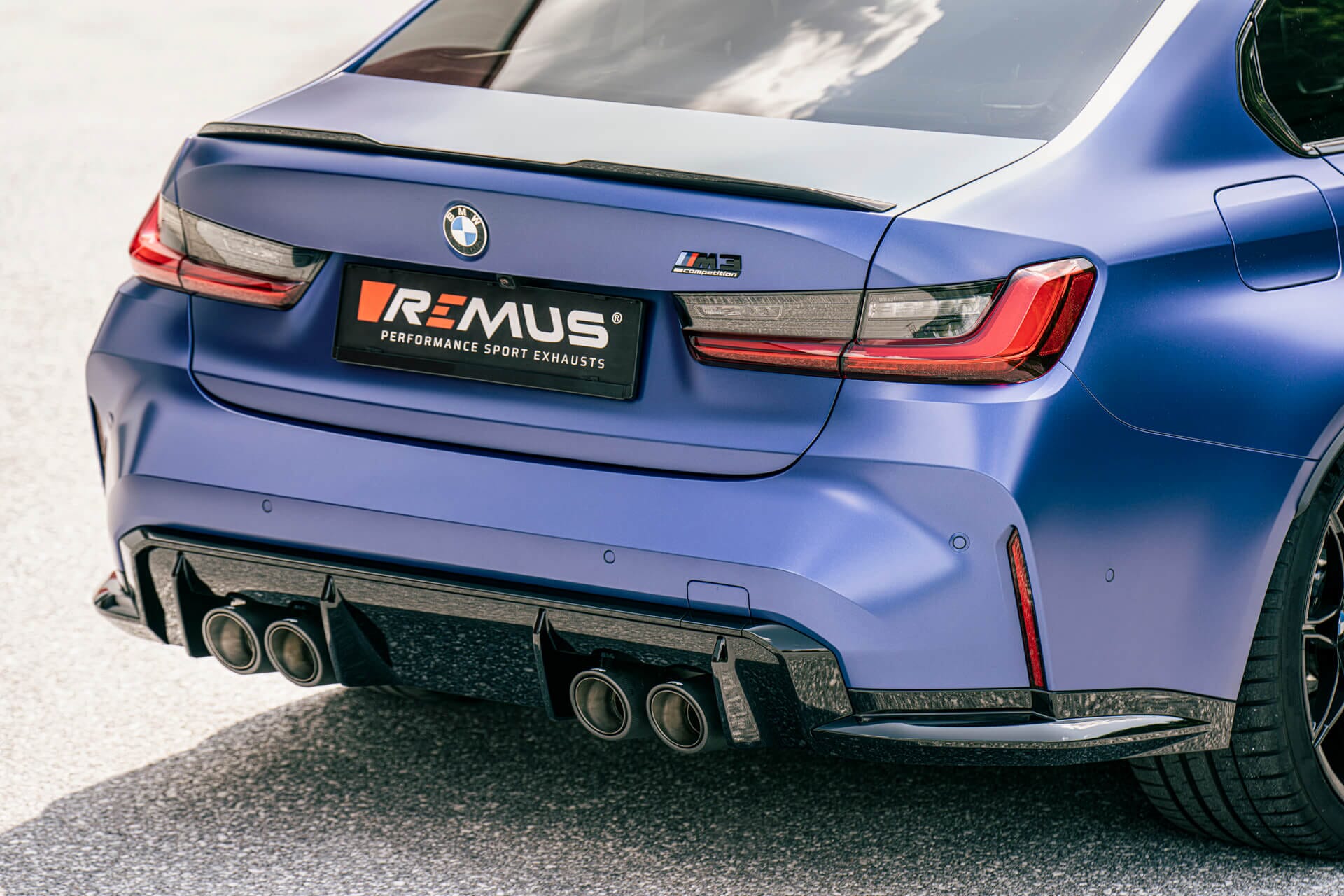 BMW M3 G80 - REMUS Duplex Performance Auspuff REMUS