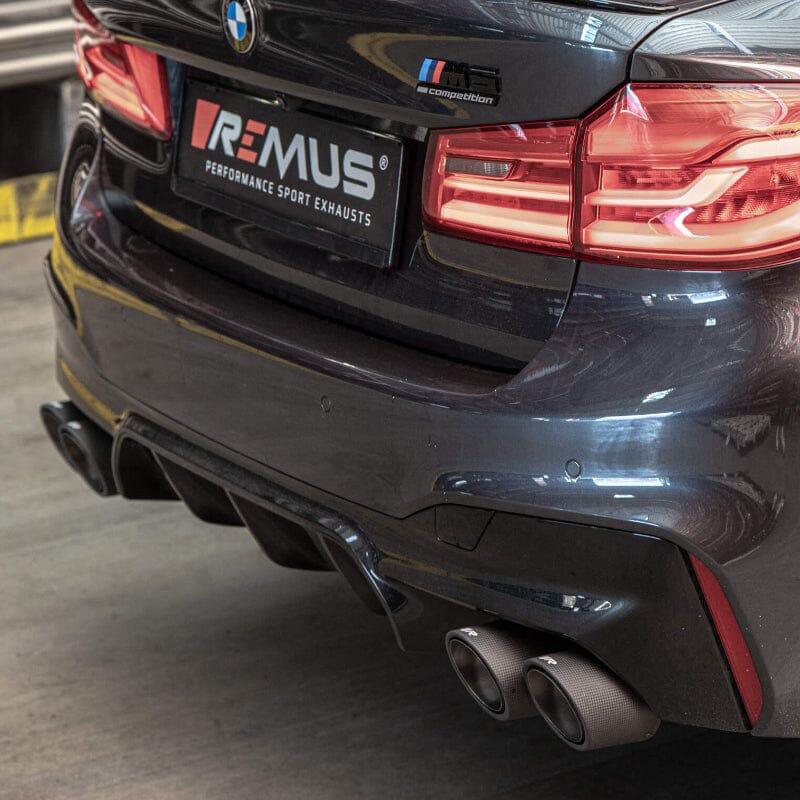 BMW M5 F90 - REMUS Duplex Performance Auspuff REMUS