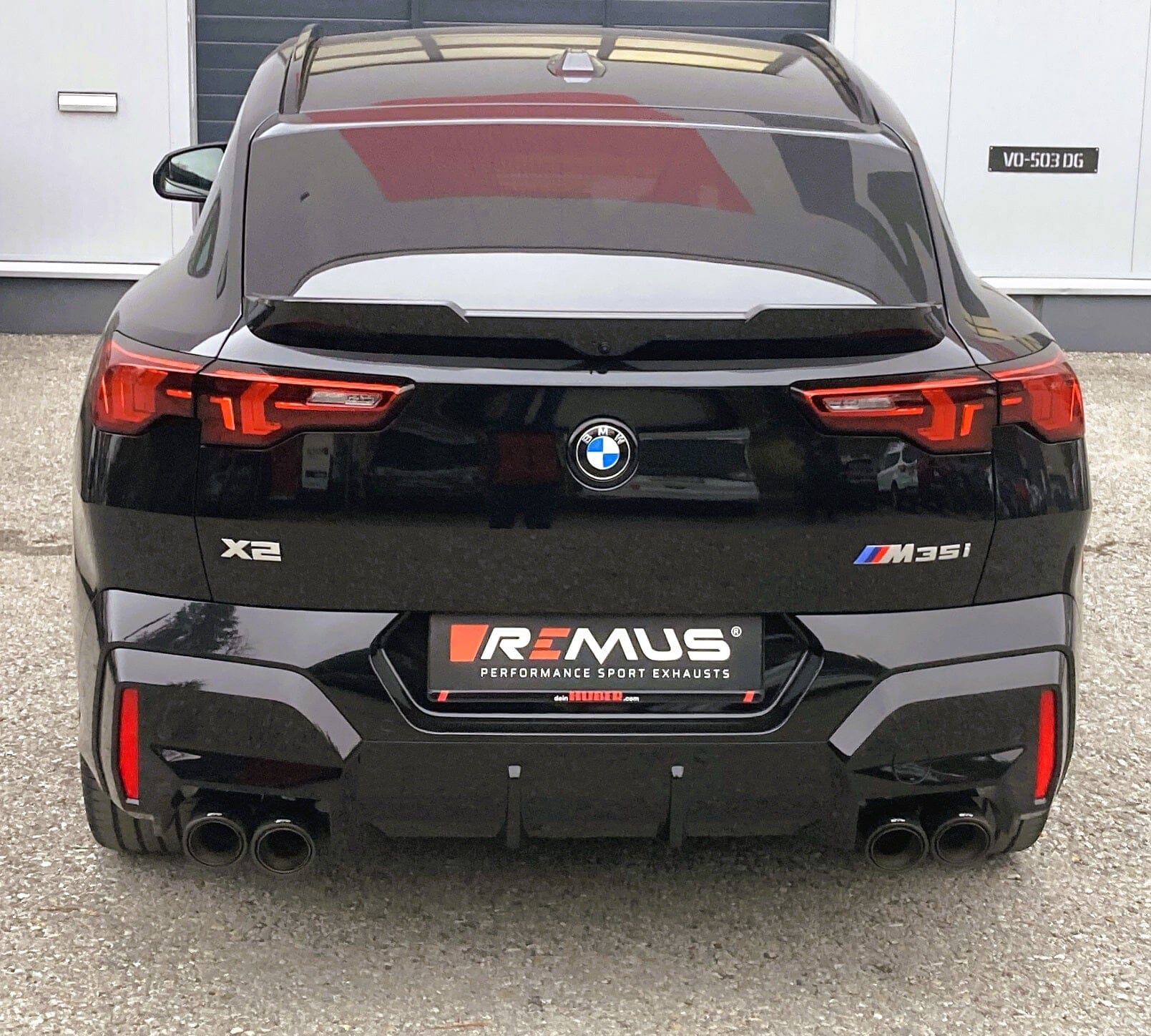 BMW X2 U10 M35i - REMUS Duplex Performance Auspuff REMUS