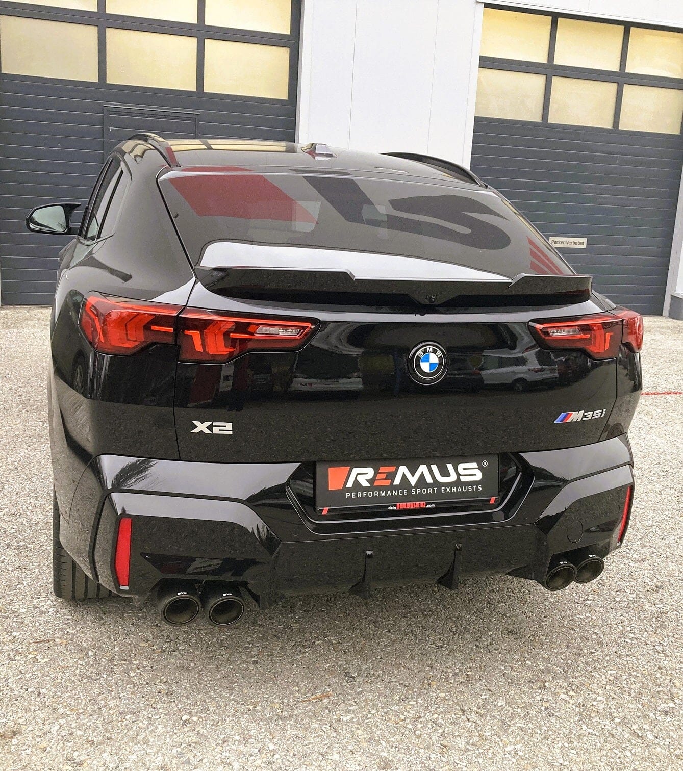 BMW X2 U10 M35i - REMUS Duplex Performance Auspuff REMUS