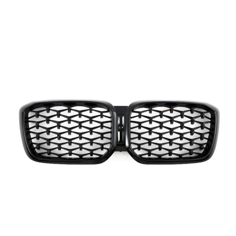 BMW X3 X4 G01 G02 LCI KÜHLERGRILL DIAMANT GLANZ SCHWARZ - RSHOP