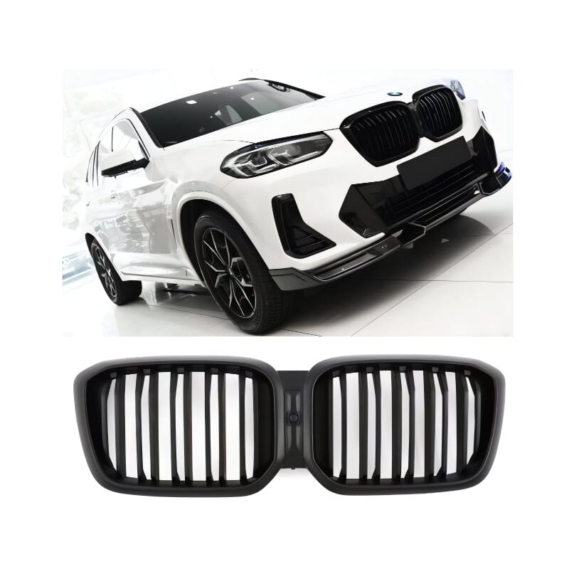 BMW X3 X4 G01 G02 LCI KÜHLERGRILL MATT SCHWARZ - RSHOP
