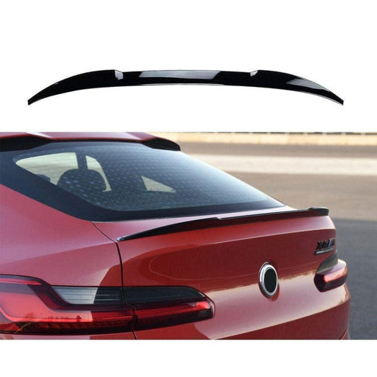 BMW X4 G02 Heckspoiler Glanz Schwarz RS