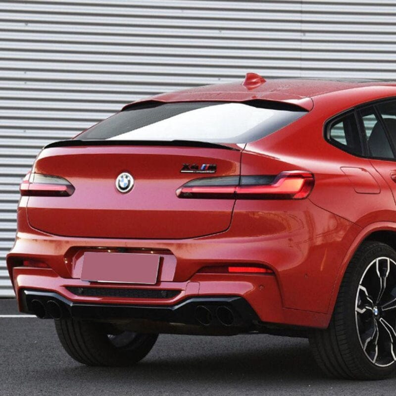 BMW X4 G02 Heckspoiler Glanz Schwarz RS