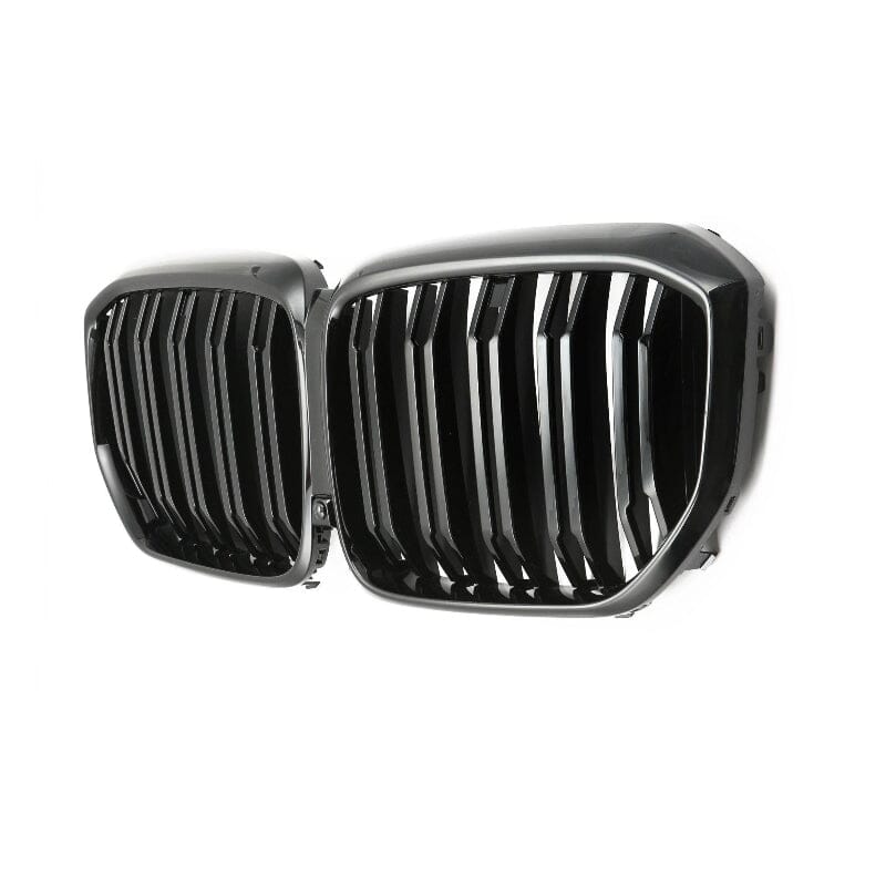 BMW X5 G05 LCI Sportgrill Doppelsteg – Glanz Schwarz RS