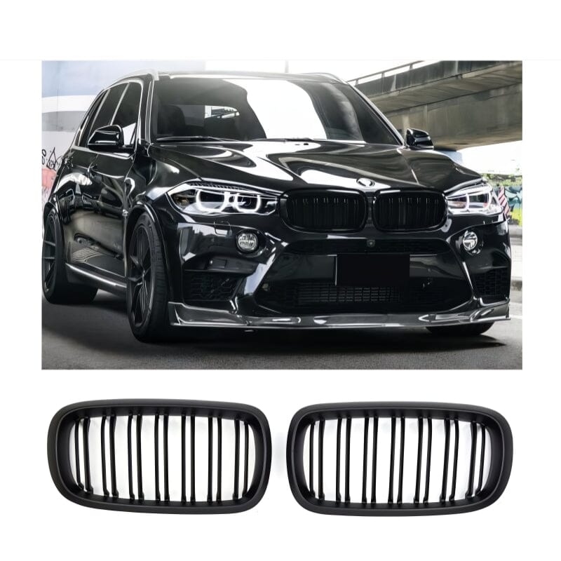 BMW X5 X6 F15 F16 SPORT KÜHLERGRILL M DESIGN MATT SCHWARZ - RSHOP