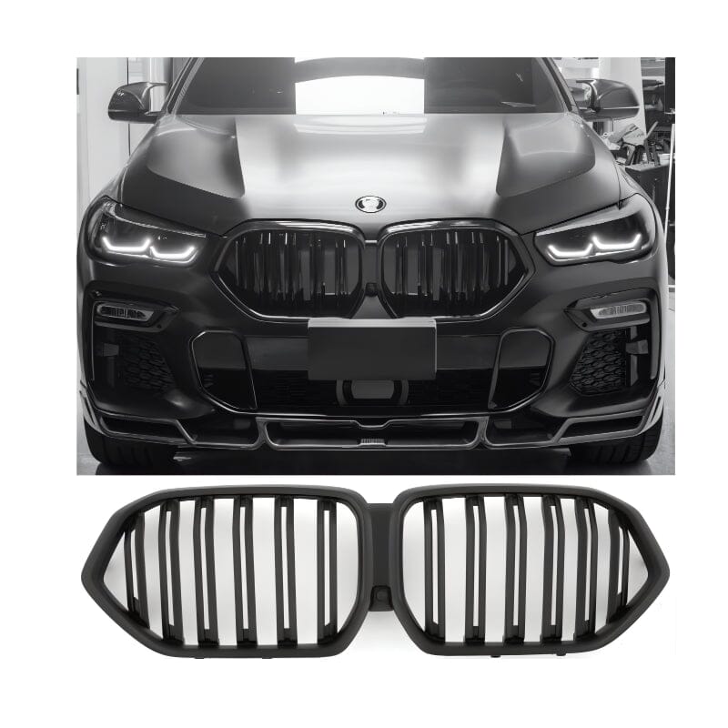 BMW X6 G06 KÜHLERGRILL M DESIGN MATT SCHWARZ - RSHOP