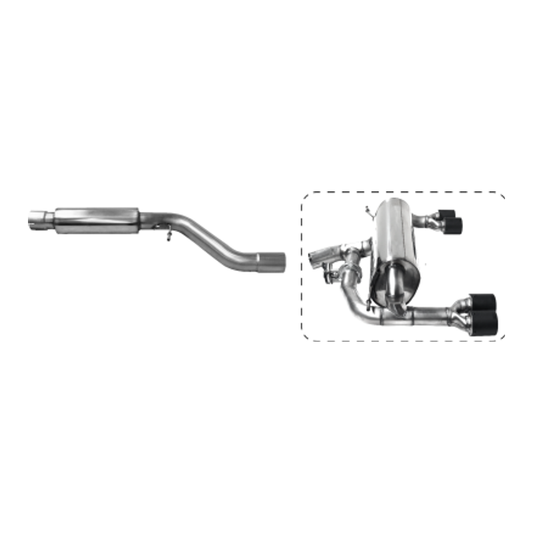 BMW M240I - Bastuck Duplex Performance Auspuff Anlage ab OPF - Bild 1