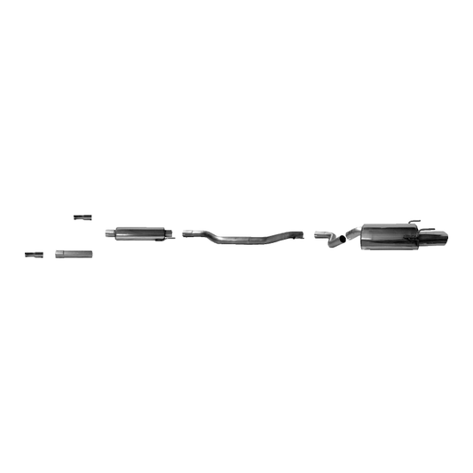 Opel Vectra C GTS - Bastuck Performance Auspuff Anlage ab Kat - Bild 1