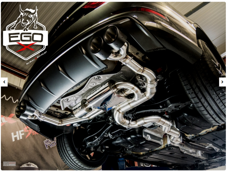 Audi S3 Sportback - EGO-X Duplex Performance Auspuff Anlage ab Kat