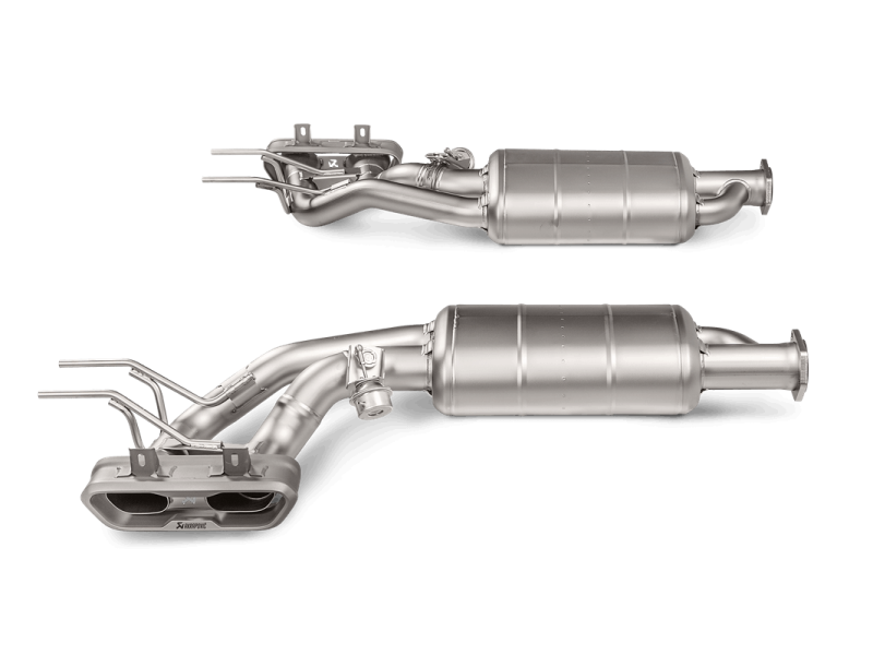 MERCEDES G63 AMG - AKRAPOVIC EVOLUTION LINE DUPLEX SPORTAUSPUFF ANLAGE S-ME/TI/2H