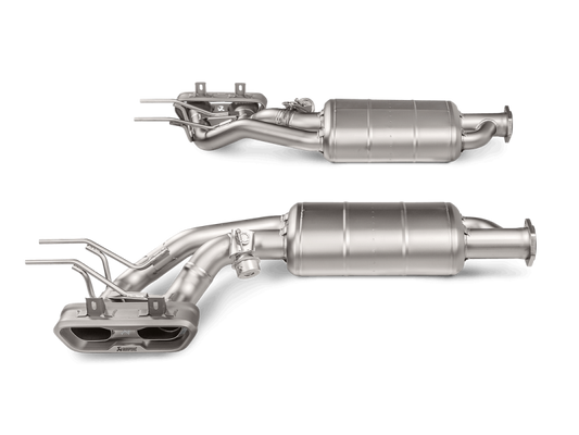 MERCEDES G63 AMG - AKRAPOVIC EVOLUTION LINE DUPLEX SPORTAUSPUFF ANLAGE S-ME/TI/2H