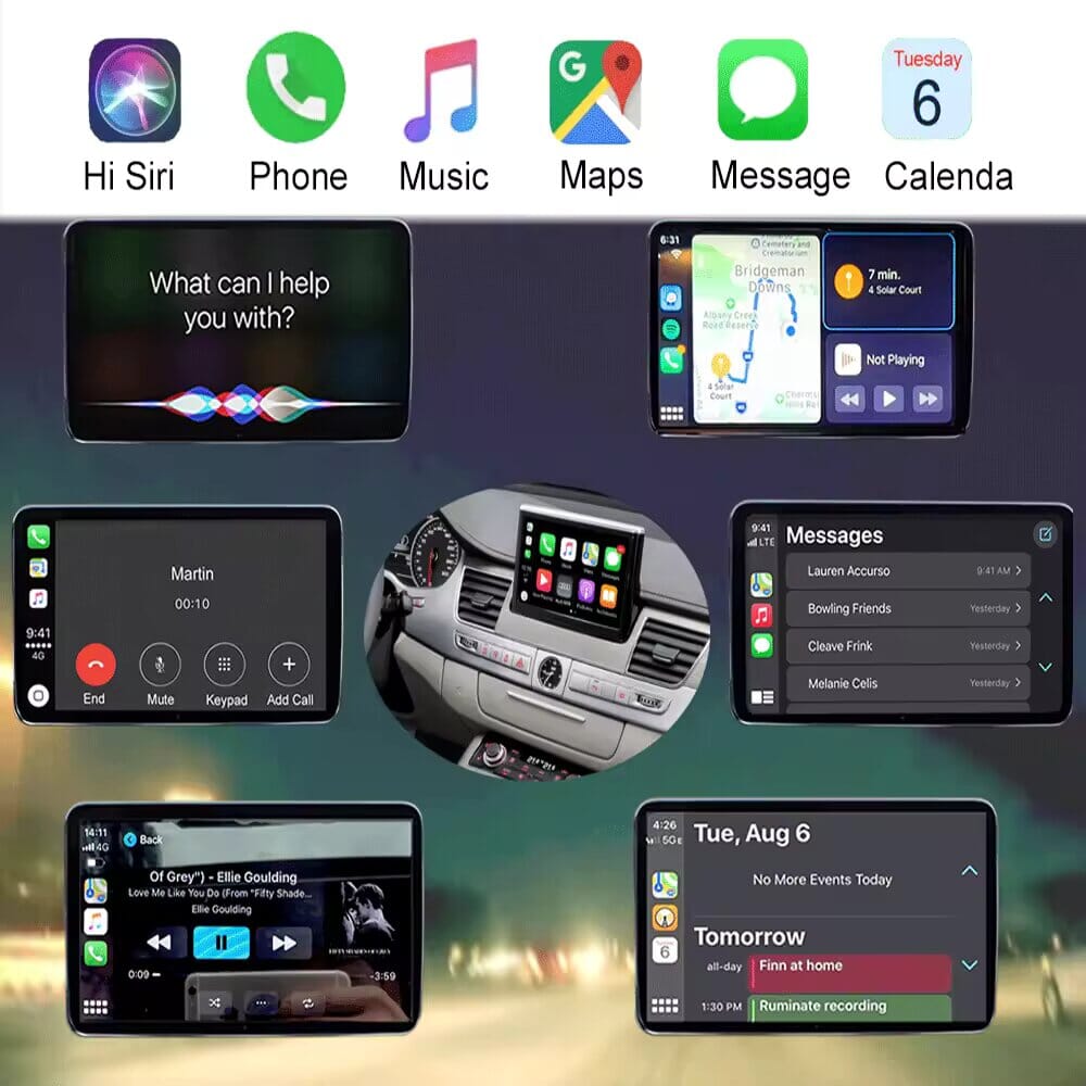 CARPLAY EASE CarPlay und Android Auto Adapter für AUDI A4 / A5 MIB 3 - RSHOP