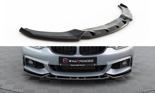 BMW 4er F33 Cabrio M-Paket - Frontspoiler - Frontlippe V.3
