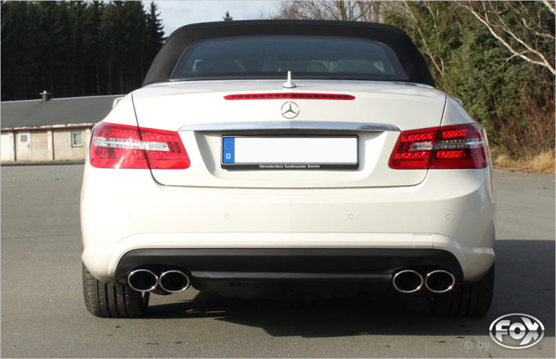 Mercedes E-Klasse Cabrio - Fox Duplex Performance Auspuff