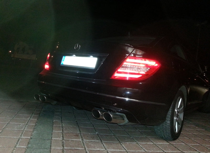 Mercedes C-Klasse Coupe - Fox Duplex Performance Auspuff