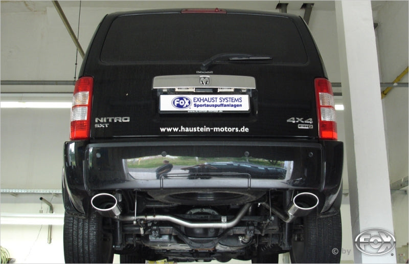 Dodge Nitro - Fox Endrohrsystem Rechts|links