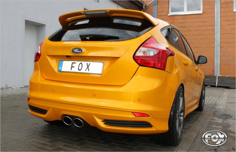 Ford Focus ST - Fox Performance Auspuff Mittig