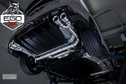Honda Civic Type R - Bull-X Duplex Performance Auspuff Anlage ab Kat