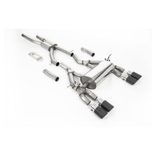 BMW M4 F82 - Milltek Duplex Performance Auspuff Anlage ab OPF Ø 76mm