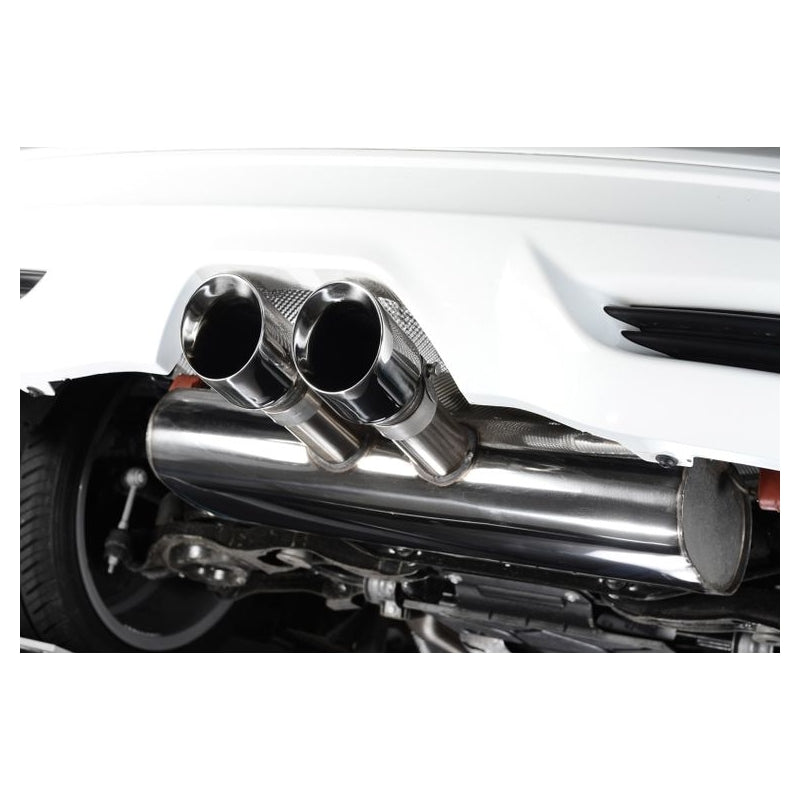 Ford Focus ST - Milltek Ø 76mm Auspuffanlage ab Katalysator