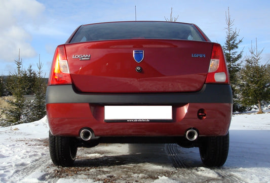 Dacia Logan - Fox Duplex Performance Auspuff