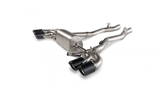 BMW M8 - SLIP-ON TITANIUM AKRAPOVIC DUPLEX AUSPUFF ANLAGE