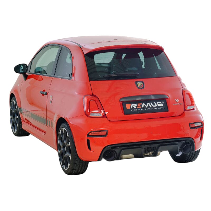 FIAT 500C 595 695 ABARTH Competizione- REMUS Duplex Performance Auspuff REMUS
