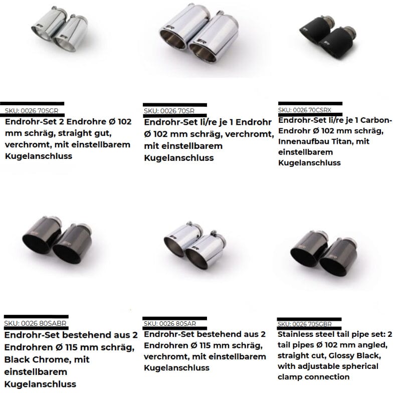 Ford Focus 4 ST - REMUS Duplex Performance Auspuff Ø 70mm REMUS