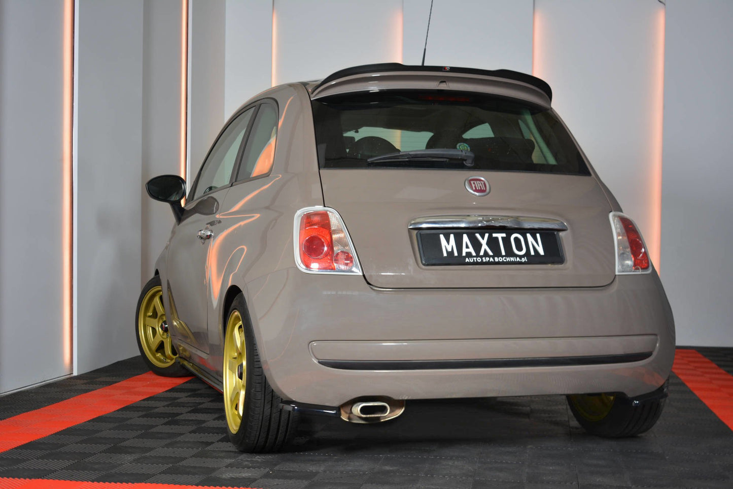Fiat 500 Hatchback - Heck Dachspoiler