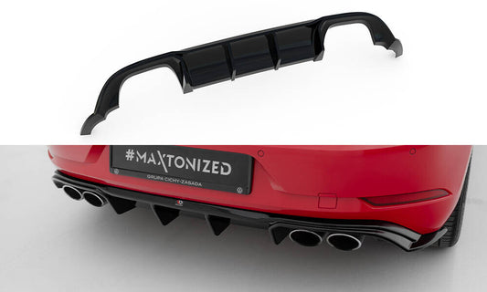 VW Golf 7 R - Heck Diffusor V.3