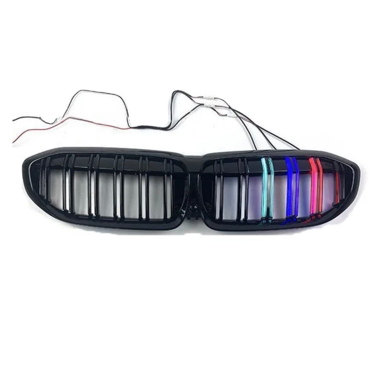 Hochmoderner LED-Frontgrill in BMW M-Farben für BMW 3er und 5er - RSHOP