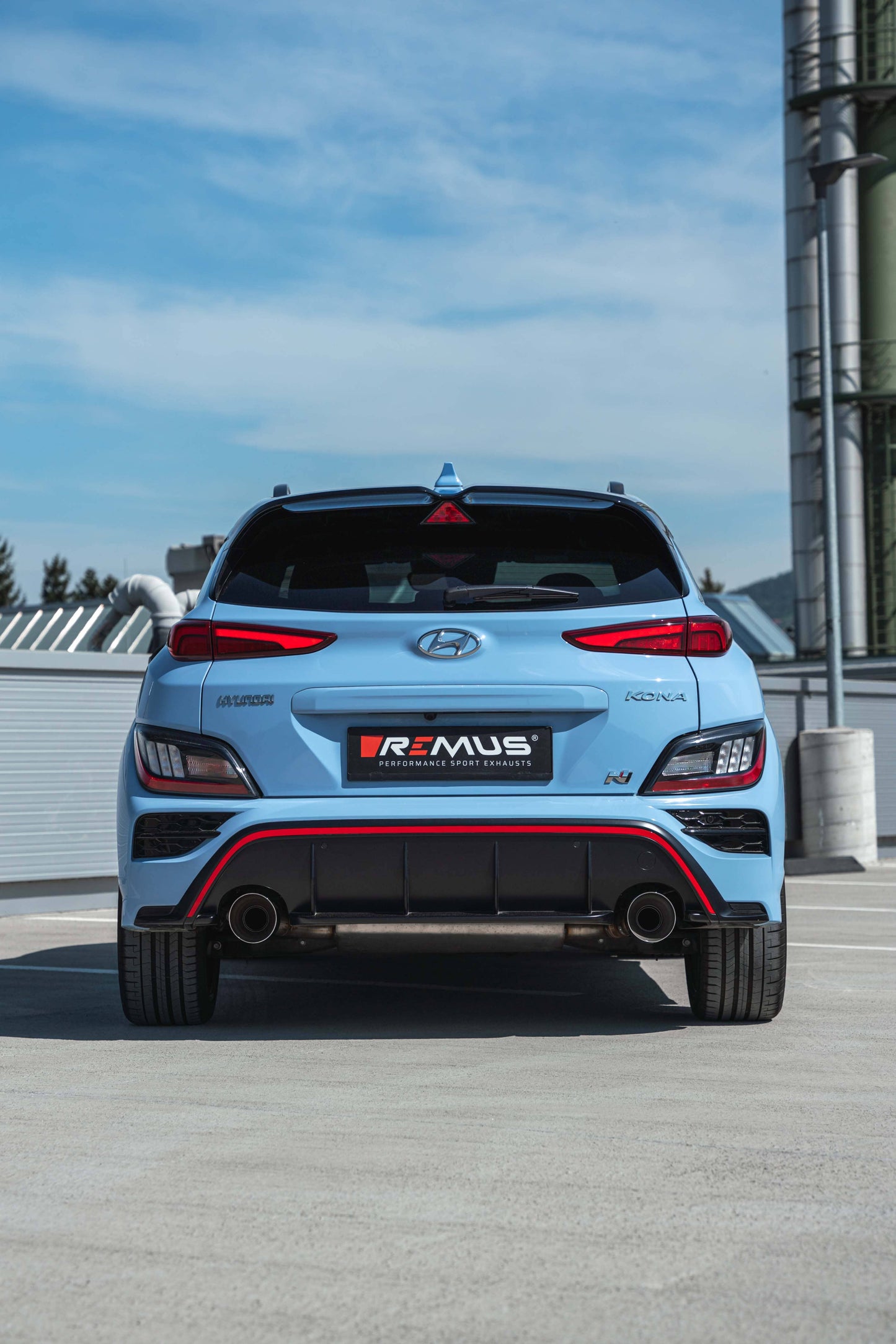 HYUNDAI KONA N - REMUS Duplex Performance Auspuff REMUS