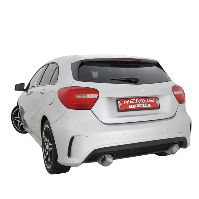 Mercedes A-KLASSE (W176) - REMUS Duplex Performance Auspuff REMUS