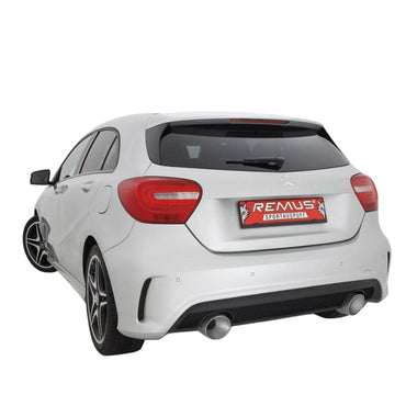 Mercedes A-KLASSE (W176) - REMUS Duplex Performance Auspuff REMUS