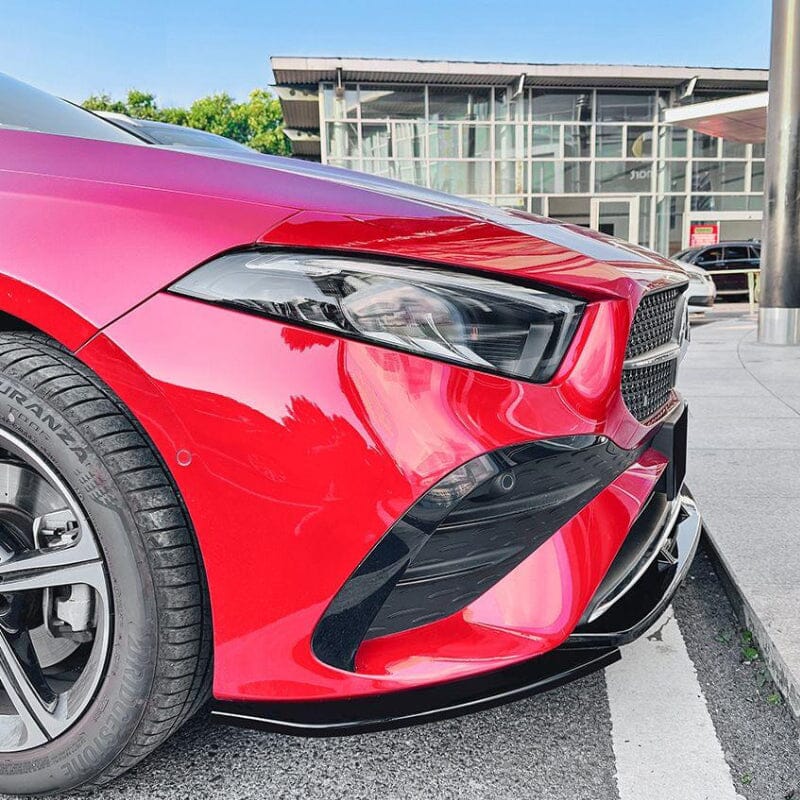 Mercedes A-Klasse W177 Frontspoiler Schwarz AMG-Line RSHOP