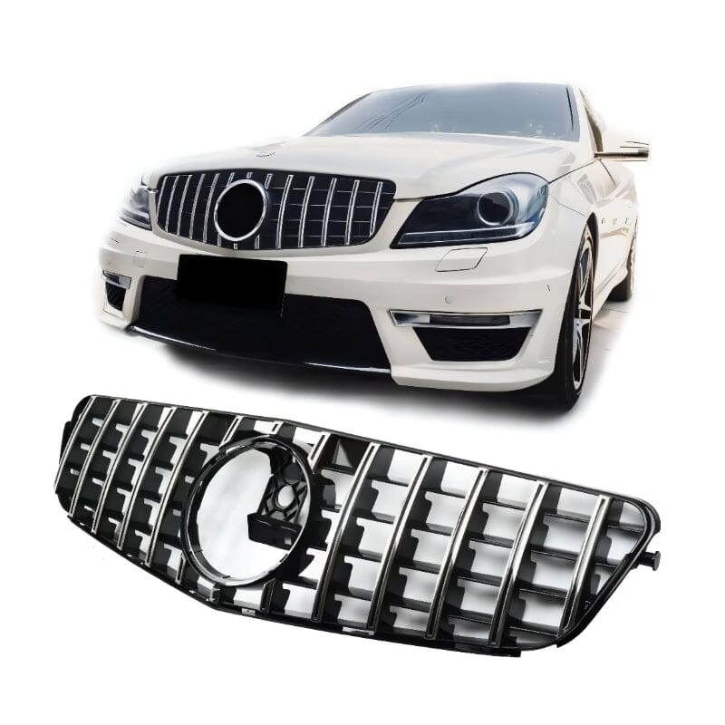 Mercedes C-Klasse W204 GT Sportgrill Chrom RSHOP