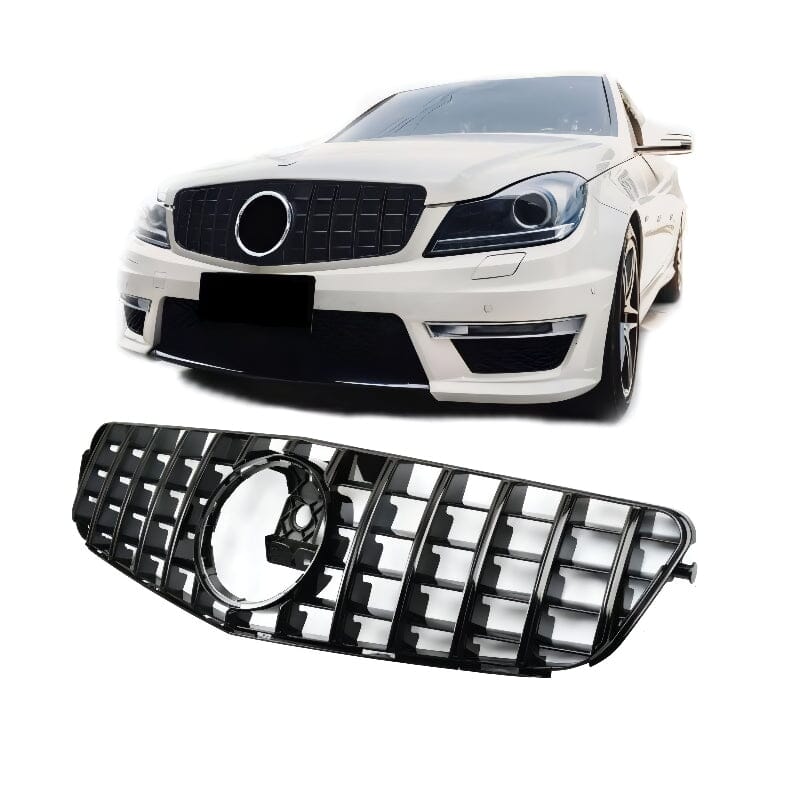 Mercedes C-Klasse W204 GT Sportgrill Schwarz RSHOP