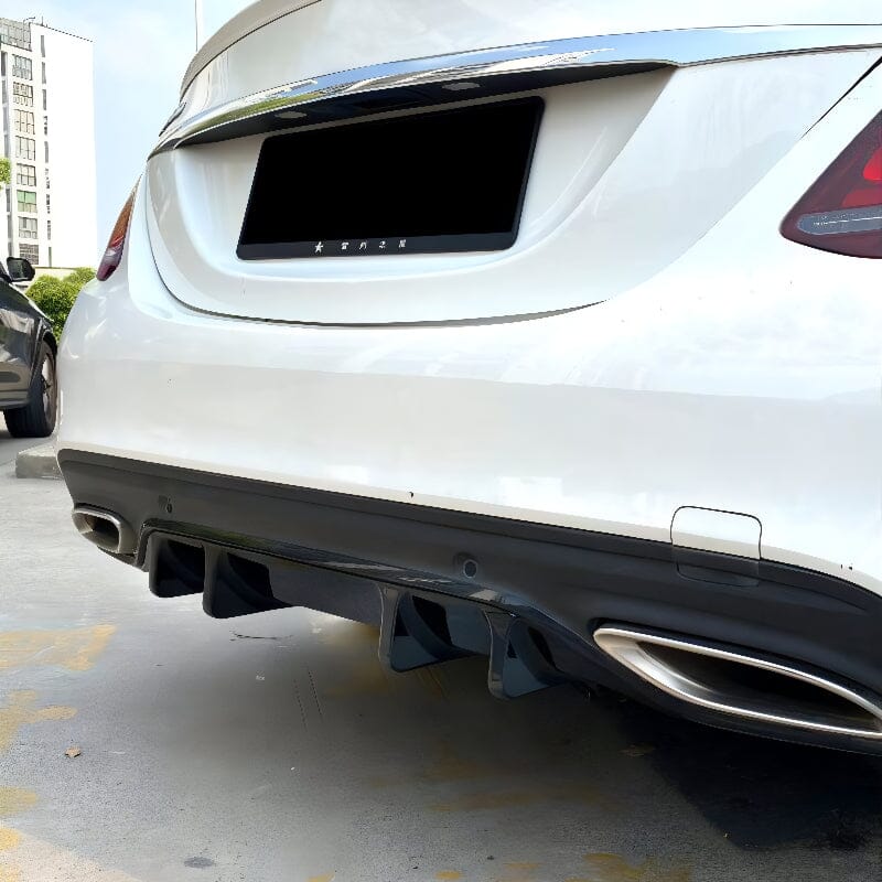 Mercedes C-Klasse W205 AMG Exterieur Ausstattung (nur Facelift) Diffuser Unterspoiler RSHOP
