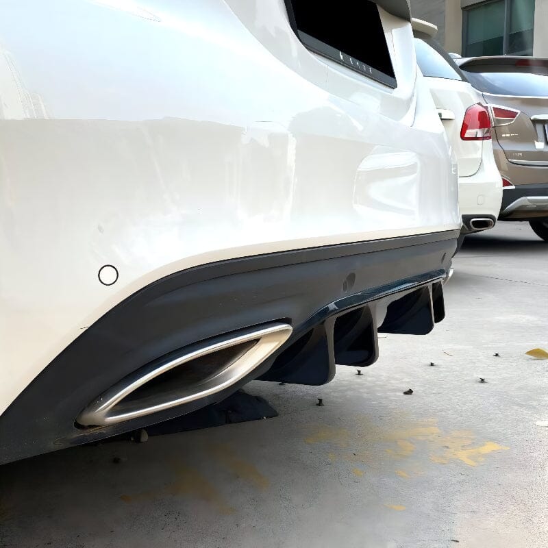 Mercedes C-Klasse W205 AMG Exterieur Ausstattung (nur Facelift) Diffuser Unterspoiler RSHOP