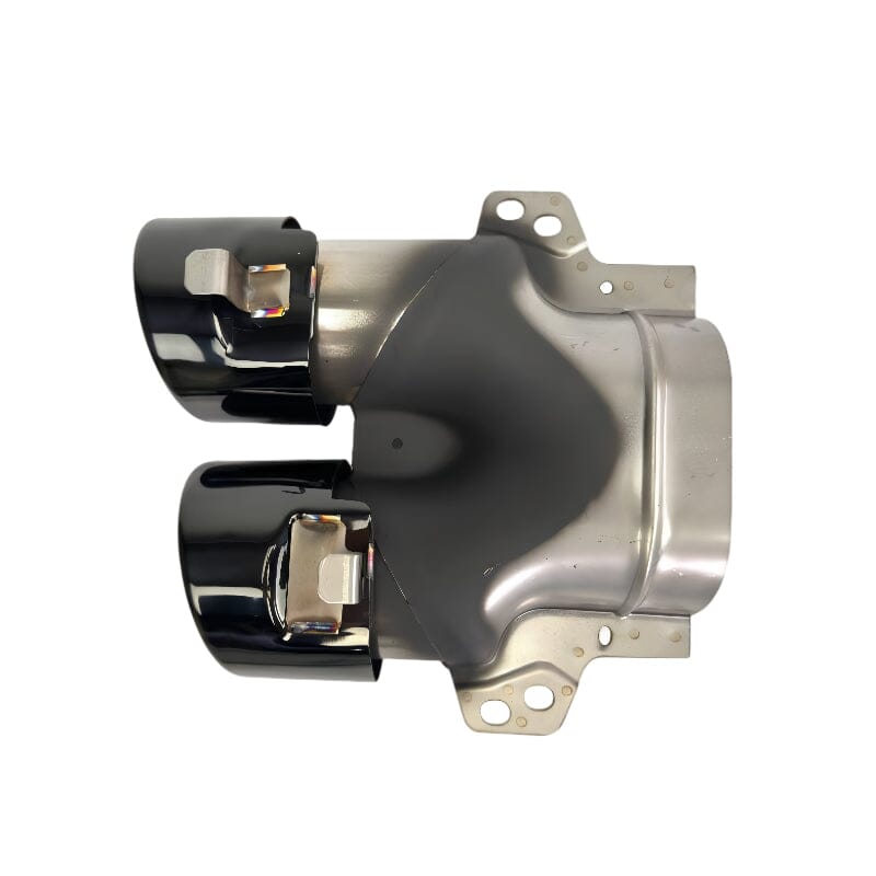 Mercedes C-Klasse W205 C205 A205 Diffusor + Auspuffblenden (Schwarz) RSHOP