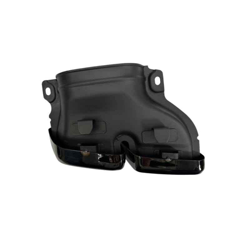 Mercedes C-Klasse W205 Diffusor + Auspuffblenden 2x2 SCHWARZ AMG für Serienausstattung RSHOP