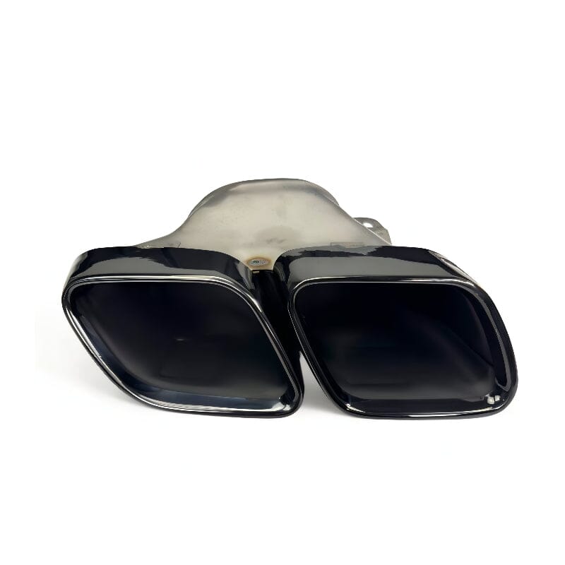 Mercedes C-Klasse W205 S205 Diffusor + Auspuffblenden (Schwarz) RSHOP