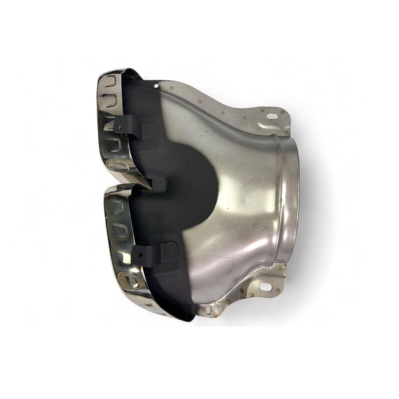 Mercedes C-Klasse W205 S205 Diffusor mit Auspuffblenden (Chrom) im C63 Look RS