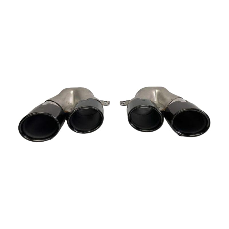 Mercedes C-Klasse W206 S206 Diffusor + Auspuffblenden (Schwarz) RSHOP