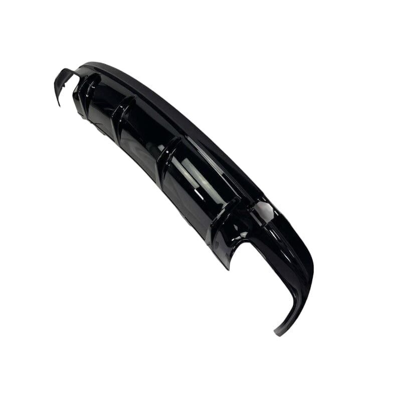 Mercedes CLA-Klasse C117 X117 Diffusor mit Auspuffblenden (Chrom) in CLA 45 AMG Optik RS