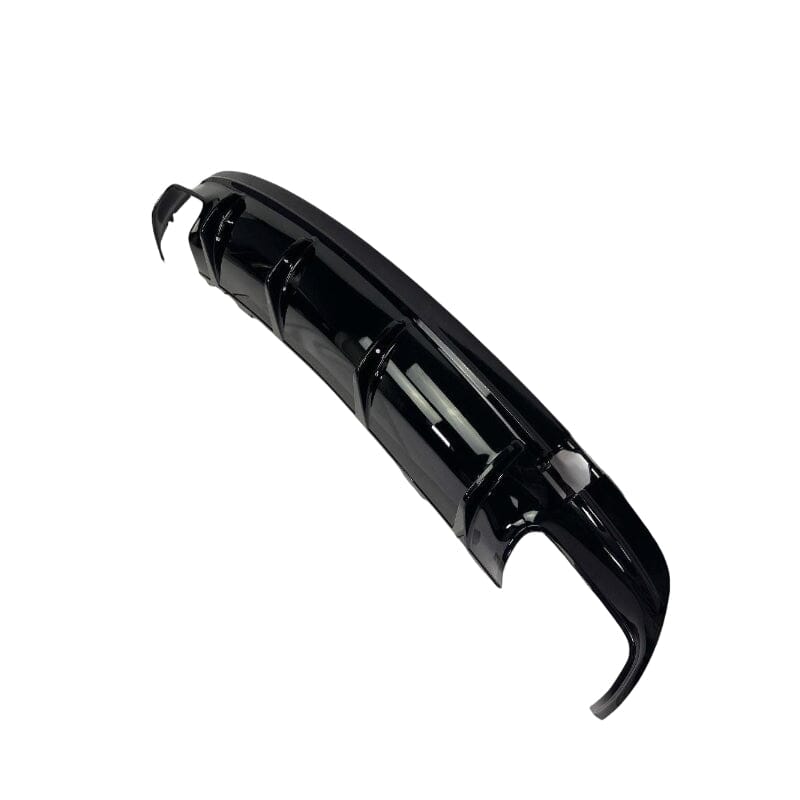 Mercedes CLA-Klasse C117 X117 Diffusor mit Auspuffblenden (Schwarz) in CLA 45 AMG Optik RS