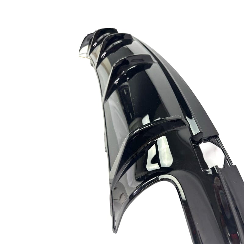 Mercedes CLA-Klasse C117 X117 Diffusor mit Auspuffblenden (Schwarz) in CLA 45 AMG Optik RS