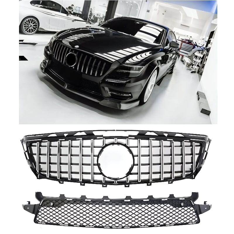 Mercedes CLS W218 X218 C218 Panamericana GTR Optik Sportgrill 2011–2014 RS