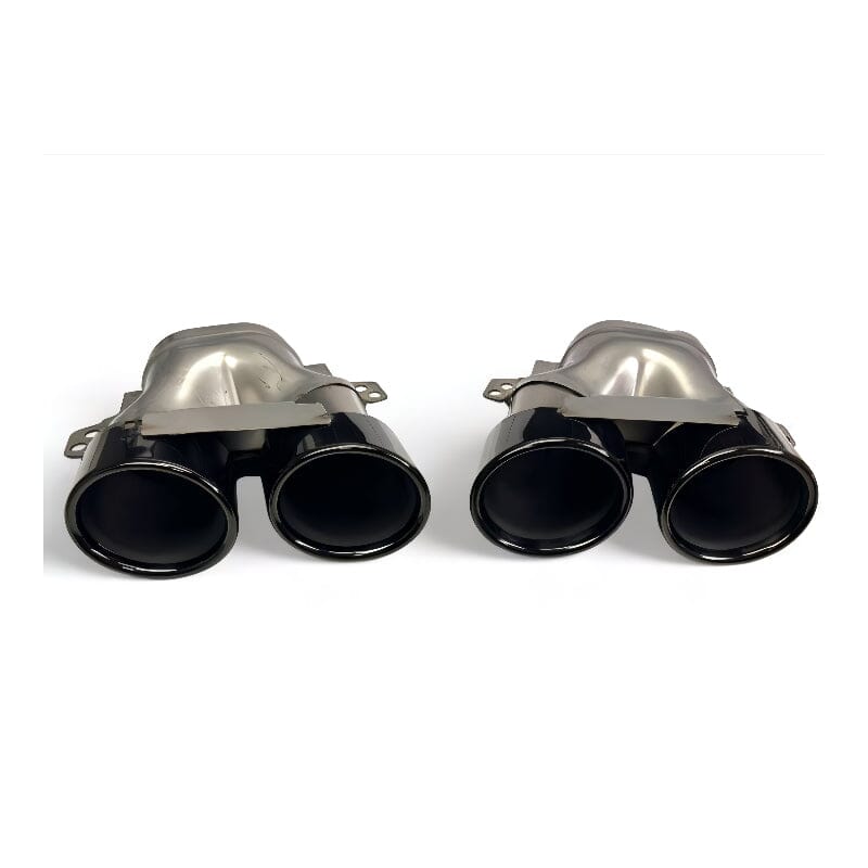 Mercedes CLS W257 X257 C257 Diffusor mit Auspuffblenden 2x2 (schwarz) RS